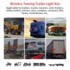 Wireless Trailer Light, Magnetic Towing Lights Kit for Trailers, Rechargeable