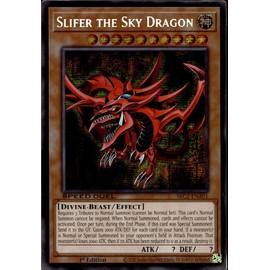Slifer The Sky Dragon - SBC2-ENA01 - Prismatic Secret Rare - 1st Edition