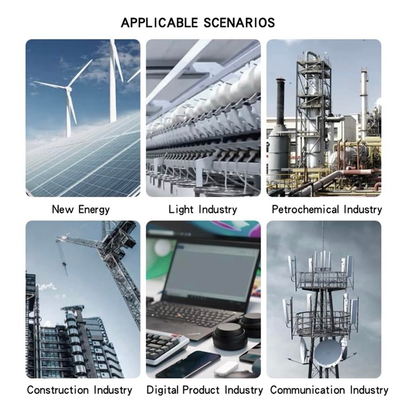 100 Pcs M5 Nylon Hex Nuts Plastic Threaded Insert Locking