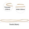 Rubber Bands 7 inch/200mm Garbage Can Bands Elastic Beige Large