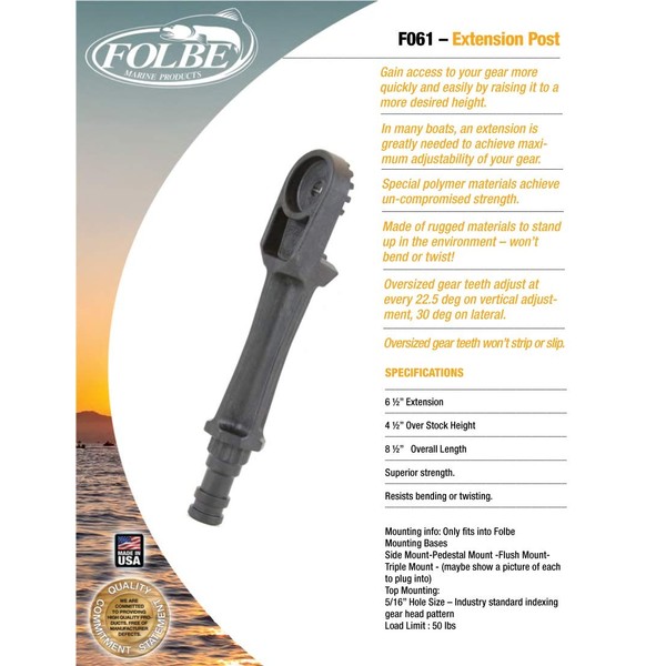 Folbe F061 - Extension Post