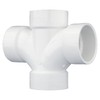 CHARLOTTE PIPE 3 DWV Double Sanitary TEE DWV (Drain, Waste