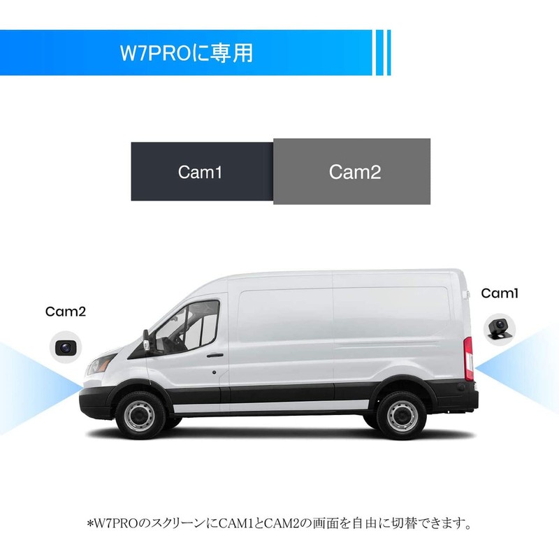 AUTO VOX W7PRO Exclusive Rear Camera Cam2