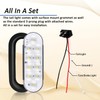 Avenemark 2 pcs 6 Inch Rubber Grommets White Light Sets