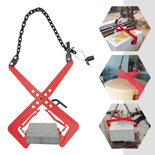 SENDERPICK Lifting Clamps Pliers Steel Plate Clamp of Glass Slabs