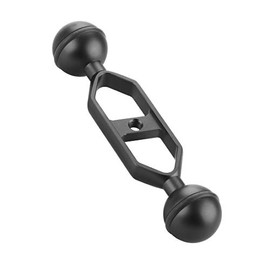 CS PRIORITY CNC Tripod Hold Mount Adapter with Dual Ball Joint Arm 5/7 / 9/11 inch for Gopr Sports Action Video Camera Underwater Diving Accessory (black,5 inch)