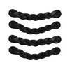 Brute Strength - Leather Drawer Pulls - Braided Black -