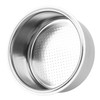 3Pcs Coffee Portafilter Filter 51mm Stainless Steel Double Serving Rust
