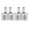 4Pcs 1/0 Gauge to 4 Gauge Pin AWG Power Wire