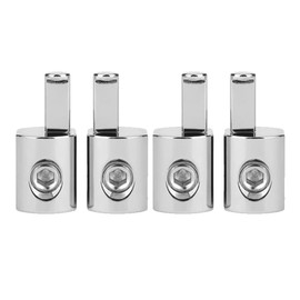 4Pcs 1/0 Gauge to 4 Gauge Pin AWG Power Wire Reducer Car Audio Amp Terminal