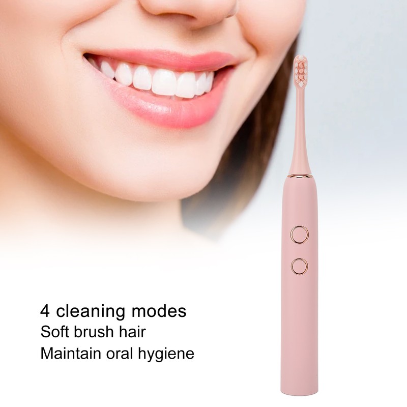 Electric Toothbrush Adult Teeth Cleaning Whitening Mode Adjustable Rechargeable Toothbrush