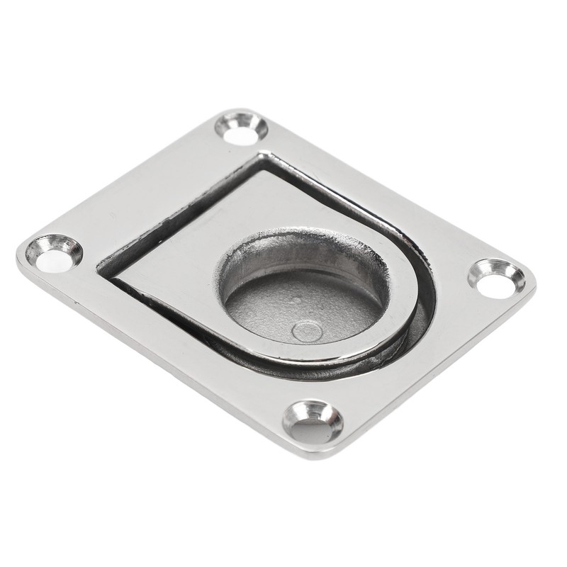 Hatch Pull Handle Stainless Steel 67mm X 56mm Flush Lifting