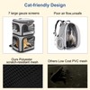 Expandable Cat Backpack Carrier for 2 Cats, Dog Backpack for