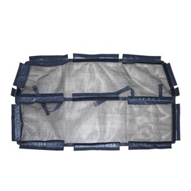 LITTOU LITTOU Car Dog Barrier Net for SUV Trunk 56" More Coverage Car Pet Divider Back Seat Divider with See Through Mesh Cargo Area Gate for Dog (L)