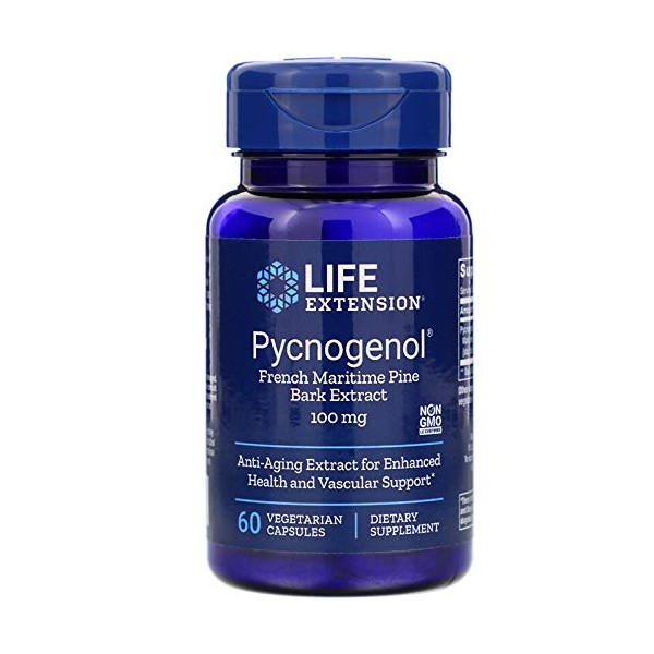 Life Extension - Pycnogenol - 100 Mg - 60 Vcaps (Pack of 2)