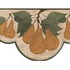 CONCORD WALLCOVERINGS ™ Wallpaper Border Fruits Pattern Pears Leaves for