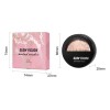 Polvo Fijador De Maquillaje Y Contorno Con Brillo Fino Y