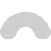 HAZET 9033-5-04/10 Replacement Sanding Pads Grit 320 D= 7