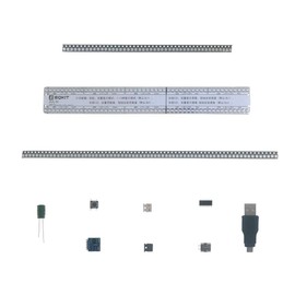 Audio Spectrum Display DIY Kit, DC 5V Voice Sound Control Board DIY Music Spectrum Electronic Soldering Kit Music Spectrum Level Indicator for DIY Decoration