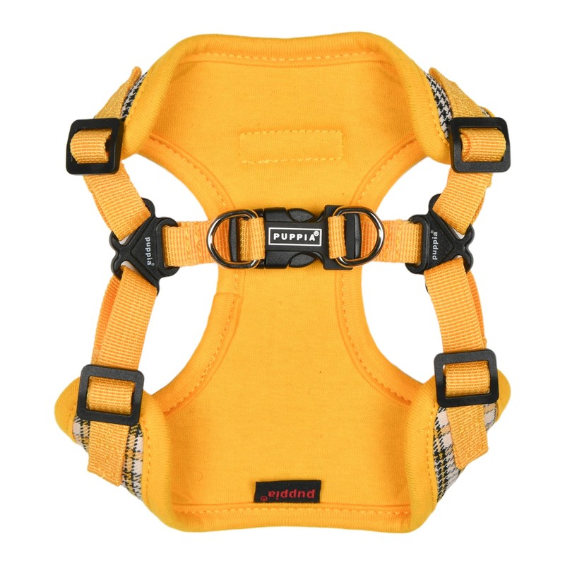 Puppia Lucas Dog Comfort Harness C (Step-in) Fashionable Checkered Pattern