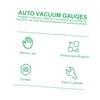 Gatuida 1 Set Car Vacuum Pressure Gauge Cars Cars Vacuum