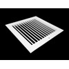 HVAC Premium 8'' X 8'' Aluminum Return Grille - Easy