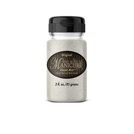 One Minute Manicure – Moisturizing Salt Scrub – 3 oz – Professionally Formulated To Exfoliate, Recondition & Moisturize Skin – Enhanced With Botanical Oils & Natural Sea Salts (Classic Mint)