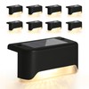 Infinite Basics 8-Pack Solar Led Deck & Step Weatherproof Lights