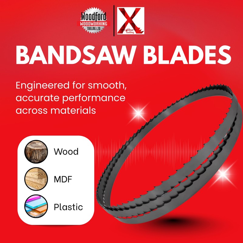 For Record Power BS300E Band Saw Blade 1/4" x 6