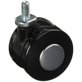 Toshin T50BM8XP1.25 Screw-in Dual Wheel Caster 50 Diameter Universal Bolt M8 x 1.25