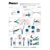 Panduit Corporation Cat6A JIS Plate Jack Kit, Blue JAOSSP6ATGBU