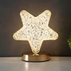Star Bedside Table Lamp Cordless Rechargeable 3 Color Stepless Dimmable
