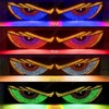 PUNKZZ 1 par de Luces LED de Ojos de Diablo