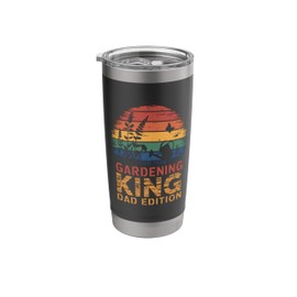 Gardener Compost King, Plant Dad Gardening Plant Lover Stainless Steel Insulated Tumbler