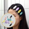 Hair fixing pin that leaves no marks, pin 4P / 자국 안남는 헤어 고정핀 집게핀 4P