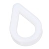 10pk White Nylon Rope Splice Thimble 10mm Rope Spliced Boat