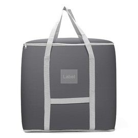 IWEIK Multipurpose Extra Large Moving Bags Storage Bags Duffle Bags Heavy Duty Tote for Moving, Storage, Camping and Travel (120L, Grey)