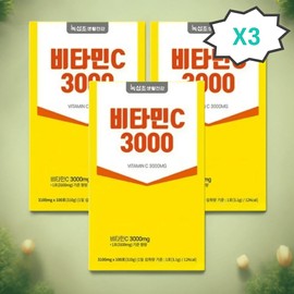 Noksipcho Life Health Greensipcho Vitamin C3000 100 sachets, 3 packs, 10 month supply, powder stick type / 녹십초 비타민C3000 100포 3개 10개월분 분말스틱형