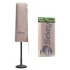 Sekey Protective Cover for Double Parasol, 100% Polyester, Taupe