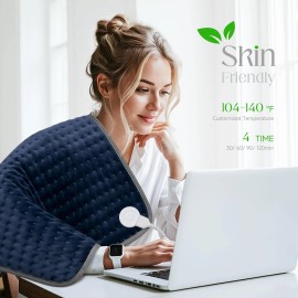 Blue Elf Heating Pad for Back/Neck/Shou