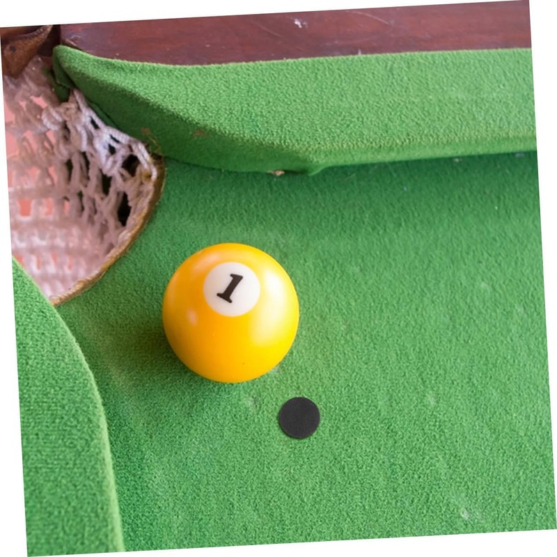 5 Sheets Billiard Billiard Black Spot Billiard Dot Stickers Snooker