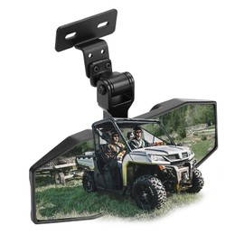 KEMIMOTO Rear view Mirror Compatible with CFMOTO UFORCE 1000/1000 XL, Features Stable Top Mounting No Vibration，2 Different Installation Heights Adjustable, Multi-Angle Adjustment Accessories