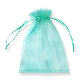 Organza Bags / Drawstring / Organza Bags / 7 x 9 cm / Pack of 100 / Multicoloured
