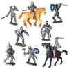 'Figures Assortment Pack of 10 Knight Figures – Made in