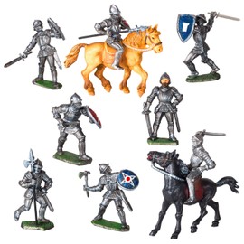 'Figures Assortment Pack of 10 Knight Figures – Made in Germany