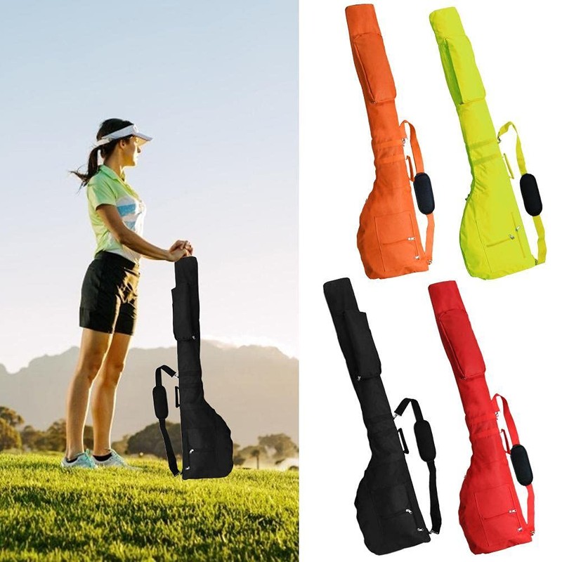 KENANLAN Sunday Golf Bag Travel Golf Bag, (black)