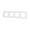 Merten 478444 M-SMART Frame 4-Way Glossy White