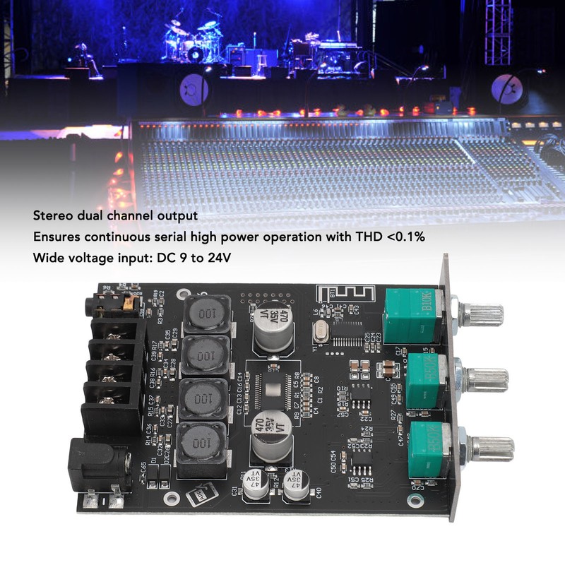 TPA3116D2 HIFI Bluetooth Power Amplifier Board 50W and 50W Dual