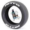 Nitto Permanent Tire Lettering Kit with Glue Gloves 2oz Touch-Up