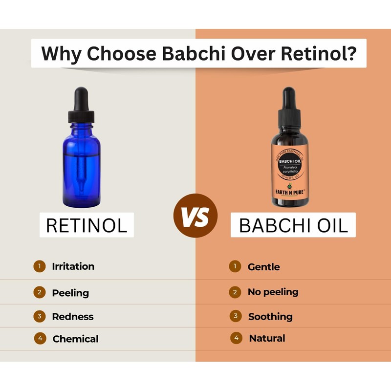 Earth N Pure Babchi Oil (Bakuchi Oil) Cold Pressed, Natural